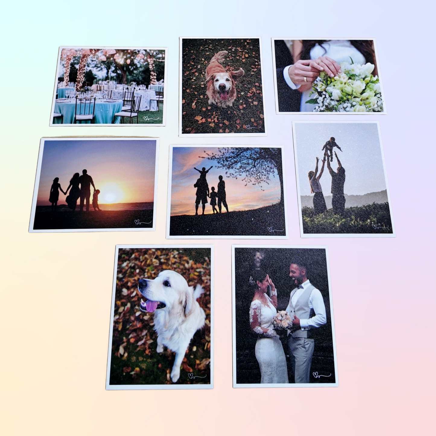 Flexi Photo Magnets (9 PCS | 2.75 x 3.5 in each)