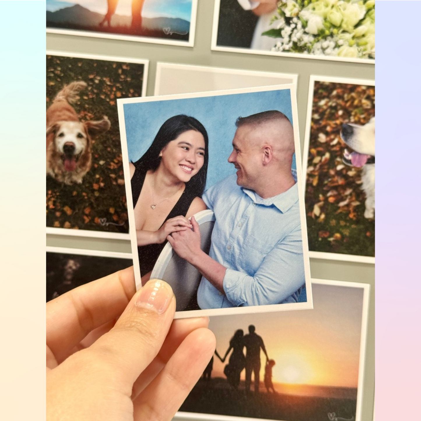 Flexi Photo Magnets (9 PCS | 2.75 x 3.5 in each)