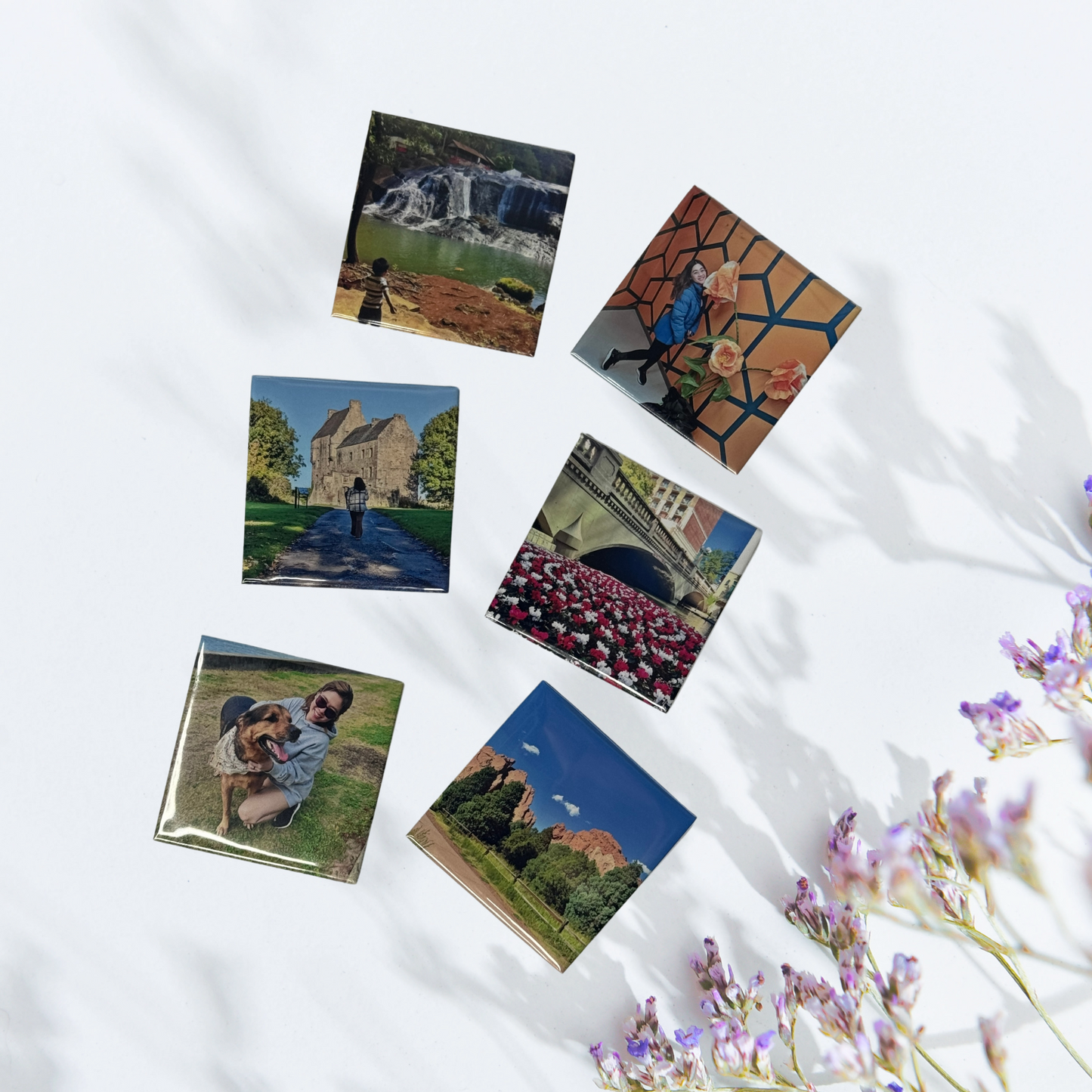 Square Photo Magnet